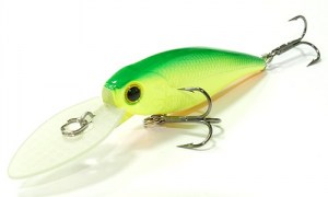 LUCKY_CRAFT_Bevy_Shad_MKII_60DD_133_Green_Lime_Chart